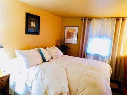 Dennisport Cape Cod vacation rental - King Size Bed Downstairs w/TV and full cable, A/C units all bed