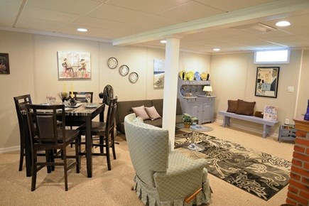 West Yarmouth Cape Cod vacation rental - Comfortable lower level family room