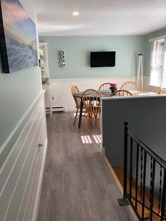 EASTHAM Cape Cod vacation rental - Looking from the bedrooms down to the dining room