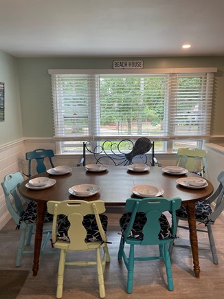 EASTHAM Cape Cod vacation rental - Dining Room with seating for 8