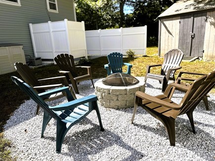 EASTHAM Cape Cod vacation rental - Beautiful firepit from another angle