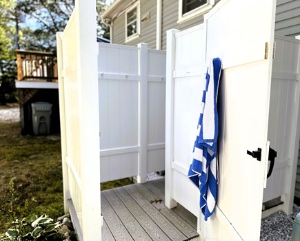 EASTHAM Cape Cod vacation rental - It's not the Cape without the outdoor shower!