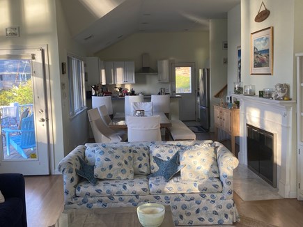 South Dennis Cape Cod vacation rental - Living space at our happy place