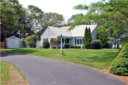 West Dennis Cape Cod vacation rental - From the driveway