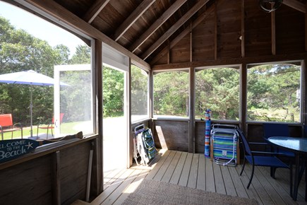 Eastham Cape Cod vacation rental - Screened porch