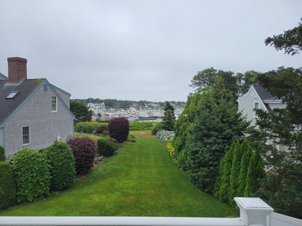 Harwich Port Cape Cod vacation rental - Master view of harbor from upper deck