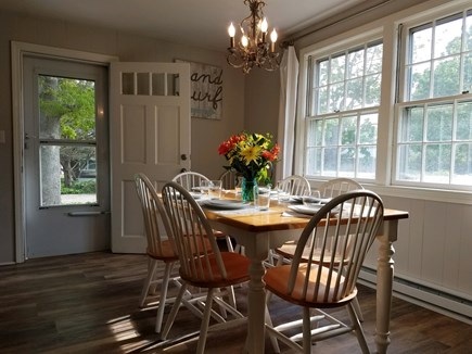 Dennis Cape Cod vacation rental - Dining table with room for 6 at your traditional Cape Cod dinner