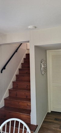 Dennis Cape Cod vacation rental - Stairs to upper level open bedroom 3