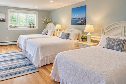 Orleans Cape Cod vacation rental - Large Bedroom w/ 2 Full Size & 1 Queen Bed