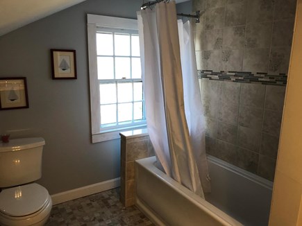 West Barnstable Cape Cod vacation rental - Second floor full bath with tub & shower