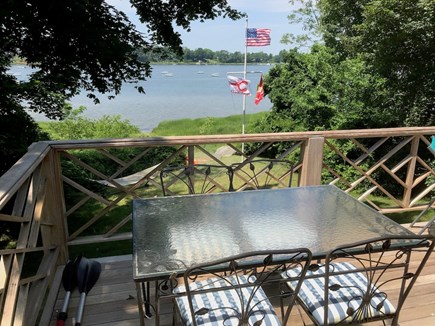 Orleans Cape Cod vacation rental - Deck off of dining area overlooking water