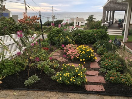 Sagamore Beach Cape Cod vacation rental - View from the main house front garden.  Beach is 200 ft.