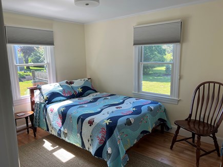 Barnstable Cape Cod vacation rental - Cheery and bright bedroom with full bed in first floor.