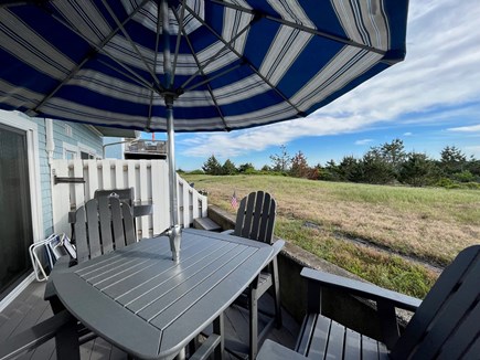 Chatham Cape Cod vacation rental - Patio view left