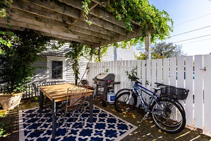 Provincetown Cape Cod vacation rental - Large lawn and patio with outdoor dining for you to enjoy