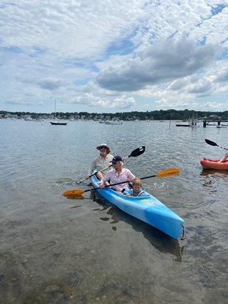 Pocasset, Monument Beach Cape Cod vacation rental - Beginning a paddle on one of the five available kayaks.