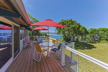 Pocasset, Monument Beach Cape Cod vacation rental - Enjoy the views, feel the breeze and savor meals on the deck.