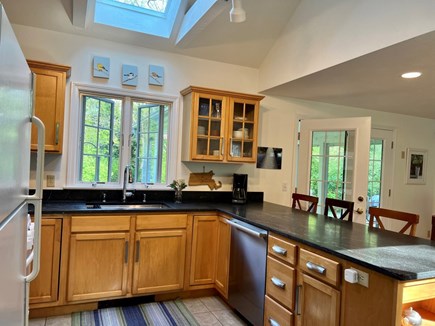 North Eastham Cape Cod vacation rental - Bright, well equipped kitchen with new granite countertop.
