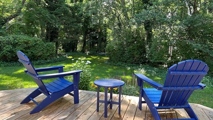 North Eastham Cape Cod vacation rental - Serene and private back yard.