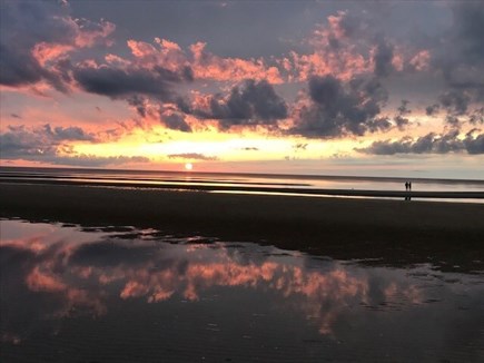 Eastham, Close to bay & ocean beaches! Cape Cod vacation rental - First Encounter Beach. Tide is still heading out.