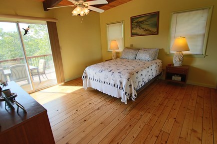 Wellfleet Cape Cod vacation rental - Master bedroom on main living level