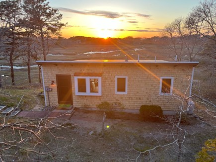 Wellfleet Cape Cod vacation rental - Outside redone and new front windows, 2022.