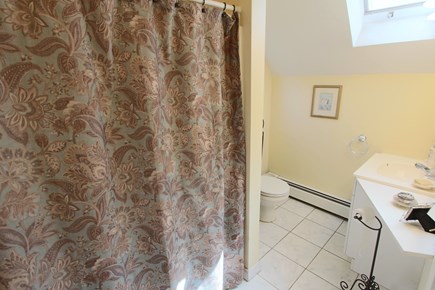 Provincetown Cape Cod vacation rental - Full bathroom upstairs near bedrooms with Tub and Shower