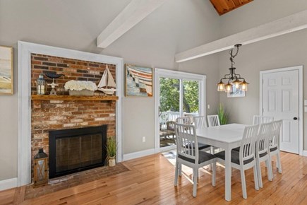 Dennis Port Cape Cod vacation rental - Large dining table with room for everyone