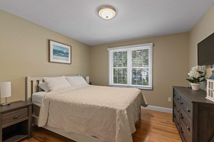 Dennis Port Cape Cod vacation rental - Third of 3 Bedrooms on first level with a Queen Bed