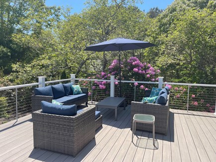 Eastham Cape Cod vacation rental - Deck (sofa area)