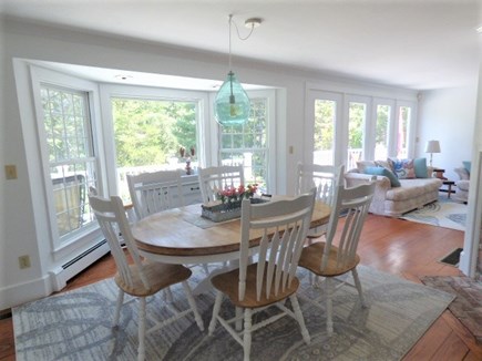  Dennis Cape Cod vacation rental - Dining area next to Living room