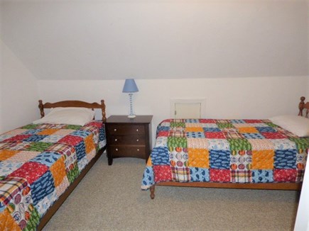 Dennis Cape Cod vacation rental - Small 2nd floor BR with twin beds