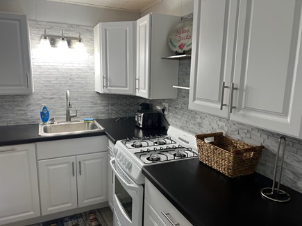 Truro Cape Cod vacation rental - Remodeled Kitchen with gas stove