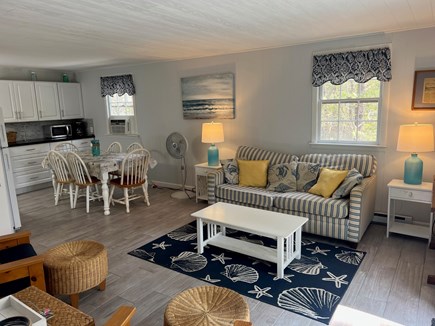 Truro Cape Cod vacation rental - Open living, dining kitchen