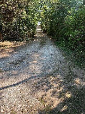 N. Eastham Cape Cod vacation rental - Driveway with path to beach