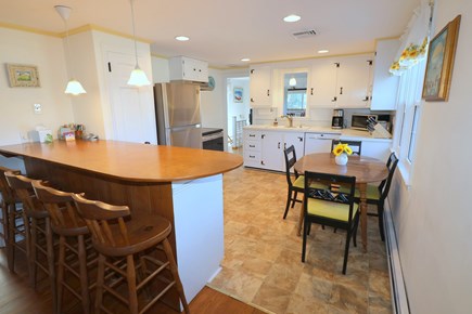East Dennis Cape Cod vacation rental - Kitchen with Dining areas