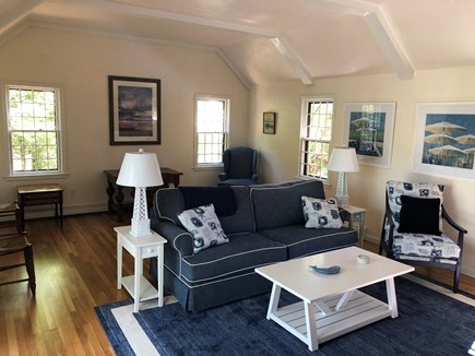 Brewster Cape Cod vacation rental - Family room with new furniture