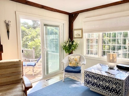 Eastham Cape Cod vacation rental - 40 Bay View Road - Living to Deck