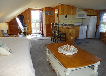 East Sandwich Beach Cape Cod vacation rental - Studio apartment w trundle bed, kitchenette, bathroom