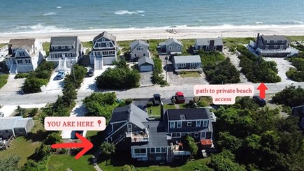 East Sandwich Beach Cape Cod vacation rental - Private beach access