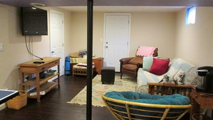 Eastham Cape Cod vacation rental - Lower Level - TV and Sitting Area