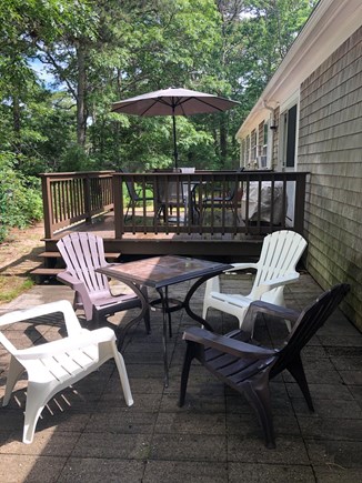 Brewster Cape Cod vacation rental - Outdoor back deck and patio