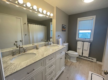 Eastham Cape Cod vacation rental - Newly renovated main floor full bathroom.