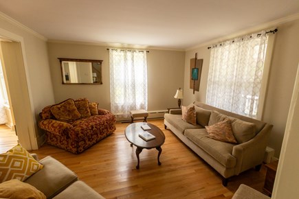 DENNIS Cape Cod vacation rental - Formal living room with large windows for ample sunlight.