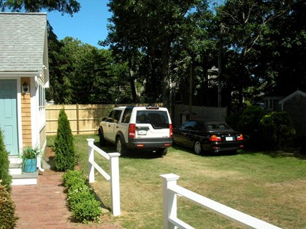 Harwich Port Cape Cod vacation rental - Front yard with parking