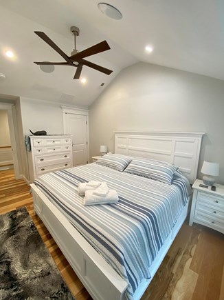 South Yarmouth Cape Cod vacation rental - Bedroom 3-Ceiling fan gives a cool breeze during the hottest days