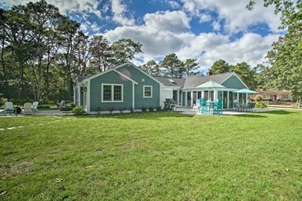 South Yarmouth Cape Cod vacation rental - Large yard provides plenty of space for outdoor fun