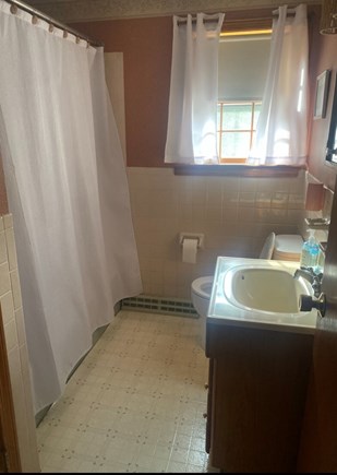 Dennis Cape Cod vacation rental - Bathroom with shower and tub