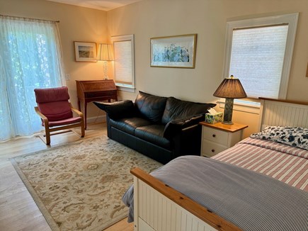 Orleans Cape Cod vacation rental - Fist floor Den with Large TV, Twin bed & Balcony