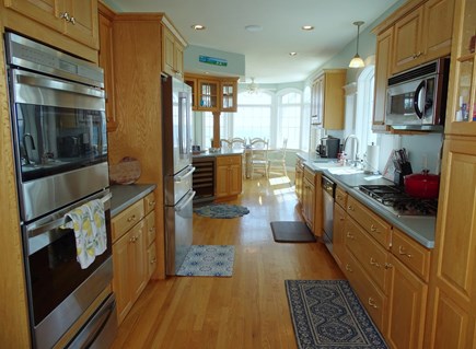 Sagamore Beach Cape Cod vacation rental - Large kitchen with a Double Oven (Wolf Appliance)